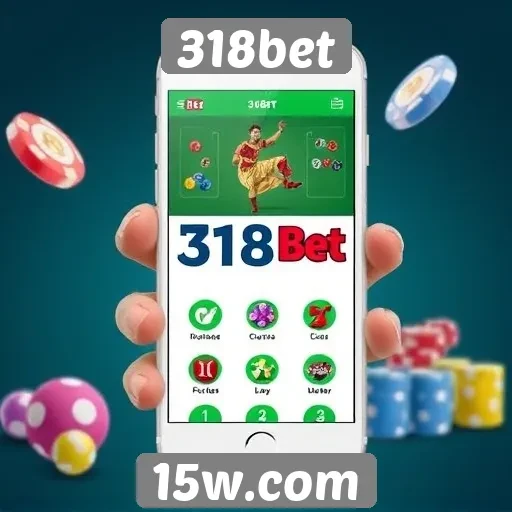 Recursos mobile do 318bet facilitam acesso aos jogos